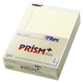 TOPS Prism Plus Colored Writing Pads, Letter   Ivory (50 Sheets Per Pad)