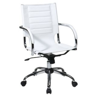 Office Chair: Office Star Trinidad Desk Chair   White