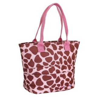 JWorld Lola Lunch Bag with Back Pocket, Pink Zulu