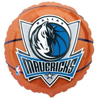 Dallas Mavericks Basketball Foil Balloon