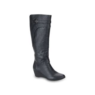 Softspots Olivia Wedge Boots, Black, Womens