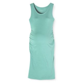 Liz Lange for Target Maternity Sleeveless Tee Shirt Dress   Sunglow Green L