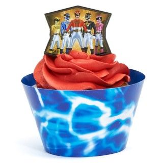 Power Rangers Cupcake Wrapper Combo Kit