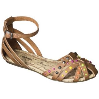 Girls Cherokee Fredrika Studded Huarache Sandals   Tan 6