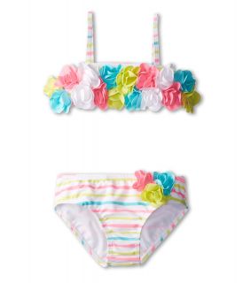 Kate Mack Garden Stripe Swim Bikini Baby Girls Swimwear Sets (Multi)