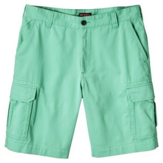 Merona Mens Cargo Shorts   Turquoise 34