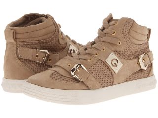G by GUESS Milla Womens Lace Up Cap Toe Shoes (Beige)