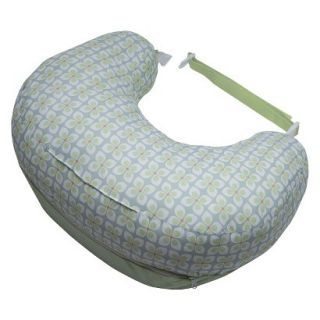 2 Sided Soft and Firm Nursing Pillow   Green Pinwheels by Boppy