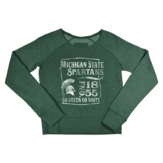 NCAA Kids Michigan State Fleece   Green (S)