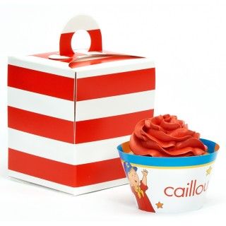 Caillou Cupcake Wrapper Combo Kit