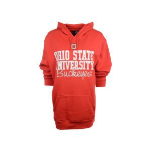 Ohio State Buckeyes J America NCAA Womens Straight Stack Hoodie