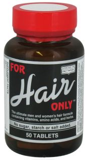 Only Natural   For Hair Only   50 Tablets