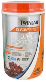 Twinlab   Clean Series Whey Protein Isolate Chocolate Flavored Perfection   1.5 lbs. CLEARANCED PRICED