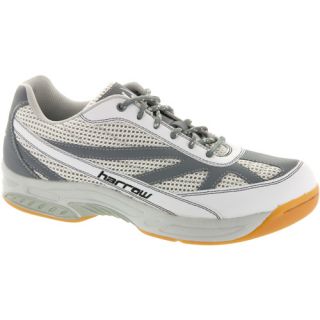 Harrow Sneak: Harrow Mens Indoor, Squash, Racquetball Shoes White/Gray