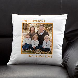 Personalized Photo Throw Pillows   Picture Perfect