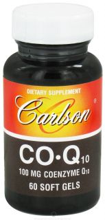 Carlson Labs   Co Q10 100 mg.   60 Softgels