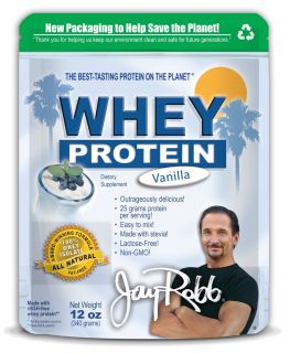 Jay Robb   Whey Protein Isolate Powder Vanilla   12 oz.