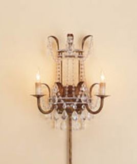 Laureate 2 Light Wall Sconces in Rhine Gold 5543