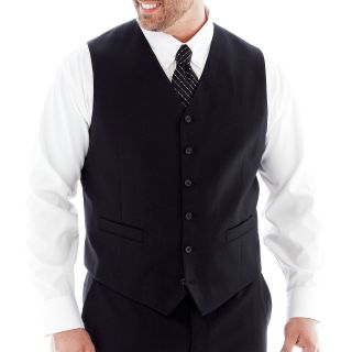 Stafford Suit Vest   Big and Tall, Black, Mens