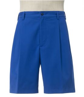 Traveler Cotton Shorts Pleated Front JoS. A. Bank