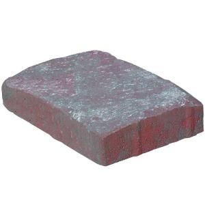 Pavestone 6 in. x 9 in. 45 mm Red Charcoal Plaza Concrete Paver 61288