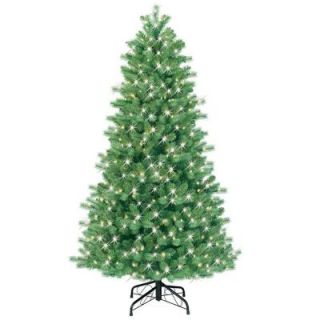 GE 6.5 ft. Pre Lit Just Cut Bavarian Pine Artificial Christmas Tree with Clear Lights 16668HD