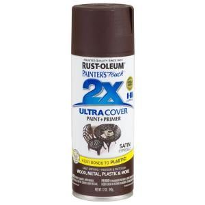 Rust Oleum Painters Touch 2X 12 oz. Satin Espresso General Purpose Spray Paint (6 Pack) 249081