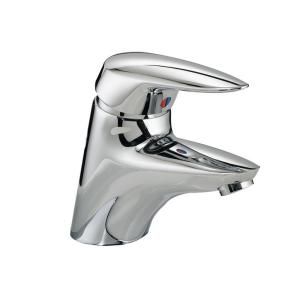 American Standard Ceramix 4 in. 1 Handle Low Arc Bathroom Faucet in Polished Chrome with Speed Connect Drain 2000.101X.002