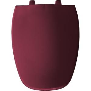 BEMIS Elongated Closed Front Toilet Seat in Ruby 124 0205 313