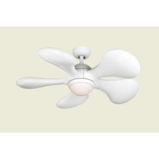 Hampton Bay Myron 36 in. Indoor White Ceiling Fan 36LGM L