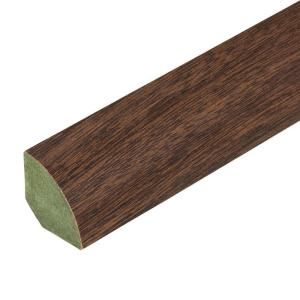 Faus Mahogany Cinnamon 0.75 in. Width x 94 in. Length Laminate Quarter Round Molding 369815