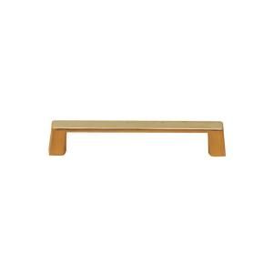 Richelieu Hardware 4 in. Brass Pull DISCONTINUED BP1076130