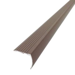 MD Building Products Cinch 1.5 in. x 36 in. Spice Fluted Stair Edging Transition Strip 43311
