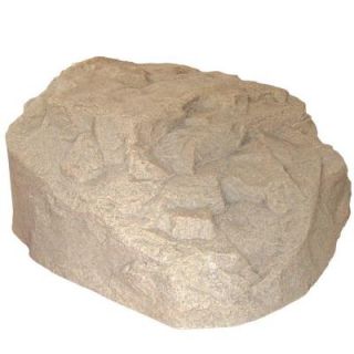 Emsco 29 in. L x 30 1/2 in. W x 13 1/2 in. H Resin Boulder Rock 2270 1