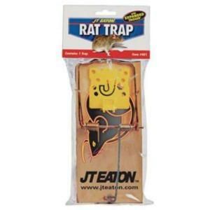 JT Eaton Rat Size Spring Action Expanded Trigger Snap Trap 401
