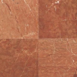 Daltile Natural Stone Collection Rojo Alicante 12 in. x 12 in. Marble Floor and Wall Tile (10 sq. ft. / case) M72412121L
