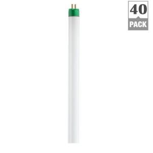 Philips 21 Watt T5 34 in. Cool White (4100K) Linear Fluorescent ALTO Light Bulb (40 Pack) 230839