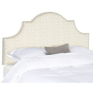Safavieh Hallmar Wheat/ Pale Blue Arched Size Headboard (full) Off White Size Full