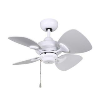 Designers Choice Collection Aires 24 in. White Ceiling Fan AC16324 WH