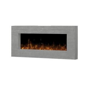 Dimplex Traverse 44 in. Wall Mount Electric Fireplace in Gray DWF1326TR