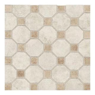 Daltile Salerno Grigio Perla 12 in. x 12 in. x 6mm Ceramic Octagon Mosaic Floor and Wall Tile SL842OCT82MS1P2