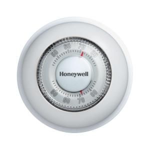 Honeywell Round Mechanical Thermostat Heat Only CT87K