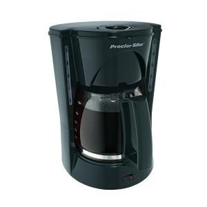 Proctor Silex 12 Cup Coffeemaker Black DISCONTINUED 48524RY