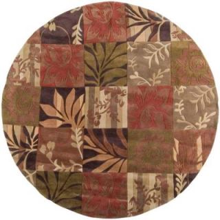 Artistic Weavers Meredith Avocado Green 8 ft. Round Area Rug MERE 8818