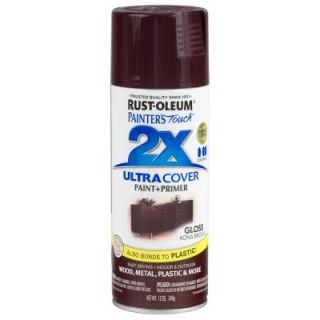 Rust Oleum Painters Touch 2X 12 oz. Gloss Kona Brown General Purpose Spray Paint (6 Pack) 249102