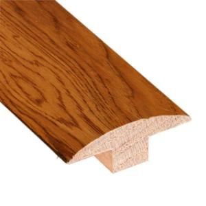 Millstead Hickory Golden Rustic 3/4 in. Thick x 2 in. Wide x 78 in. Length Hardwood T Molding LM6510