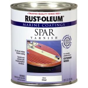 Rust Oleum Marine 1 qt. Gloss Clear Spar Varnish Coatings (6 Pack) 207008