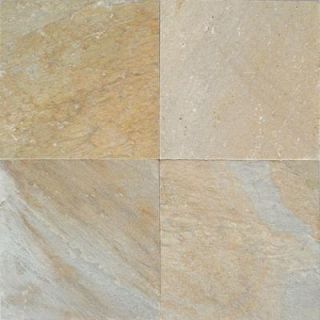 Daltile Natural Stone Collection Golden Sun 12 in. x 12 in. Slate Floor and Wall Tile (10 sq. ft. / case) S78312121P