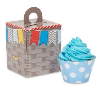 Up, Up, and Away Cupcake Wrapper Combo Kit