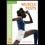 Daviss Quick Clips: Muscle Tests  DVD